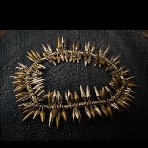 Stella & Dot Gold and Silver Spike Bracelet